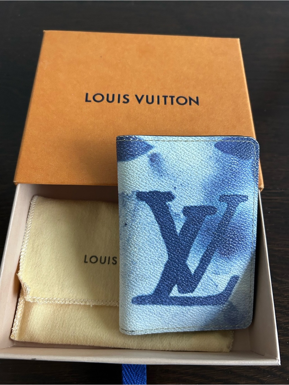 Louis Vuitton Pocket Organizer Watercolor Virgil Abloh